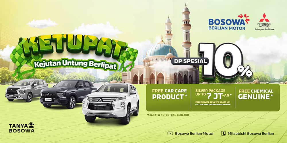 Promo Mitsubishi April 2024 PT Bosowa Berlian Motor