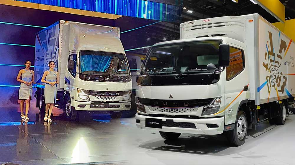Truk Listrik Mitsubishi eCanter Tampil di GIIAS 2024