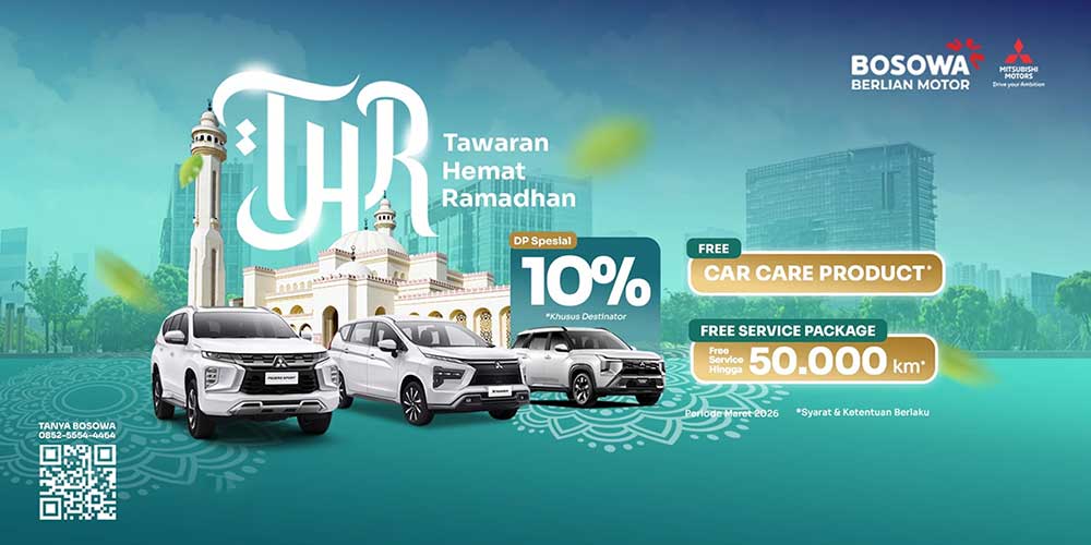 Promo Mitsubishi Maret 2026 Makassar, Banyak Bonus Menarik