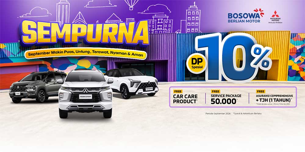 Promo Mitsubishi September 2026 di Makassar